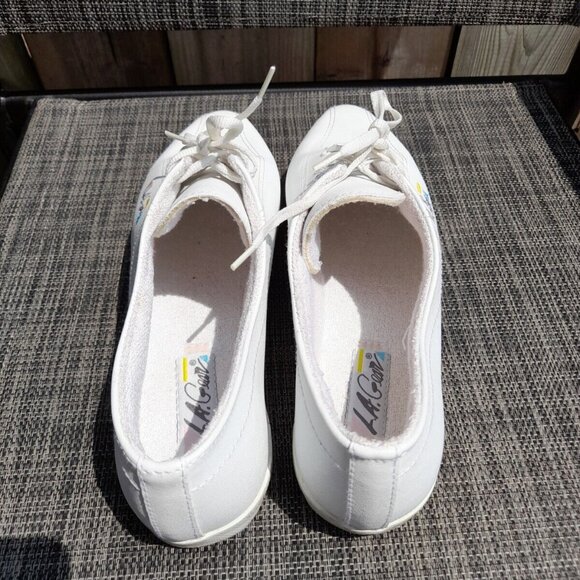 Vintage 90s L.A. Gear White Running Shoes Sneakers Size 8.5 Runners Aerobics - Picture 9 of 11